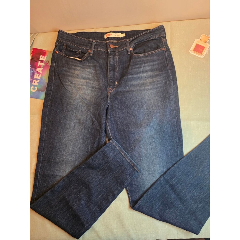 Signature by Levi Strauss Indigo Skinny Jeans Size 12